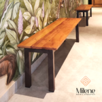 Milene Móveis - Banco em Madeira Cumaru