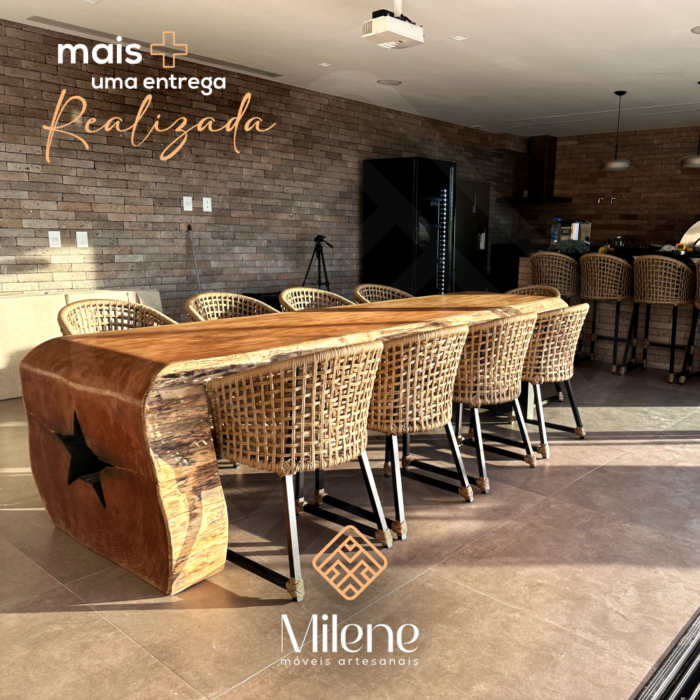 Milene Móveis - Mesa Retangular